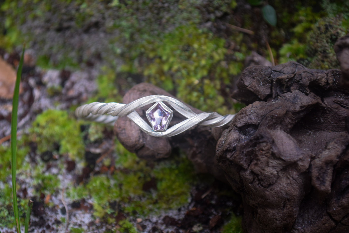 The Magnolia Cuff 999 Silver