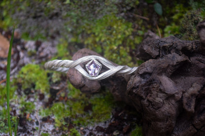 The Magnolia Cuff 999 Silver