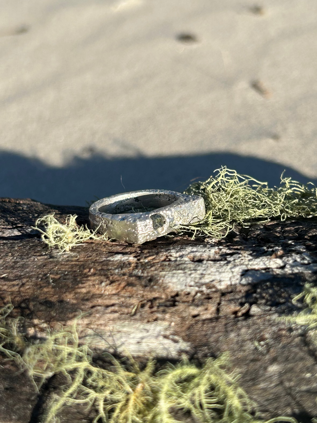 Raw Australian Sapphire Ring