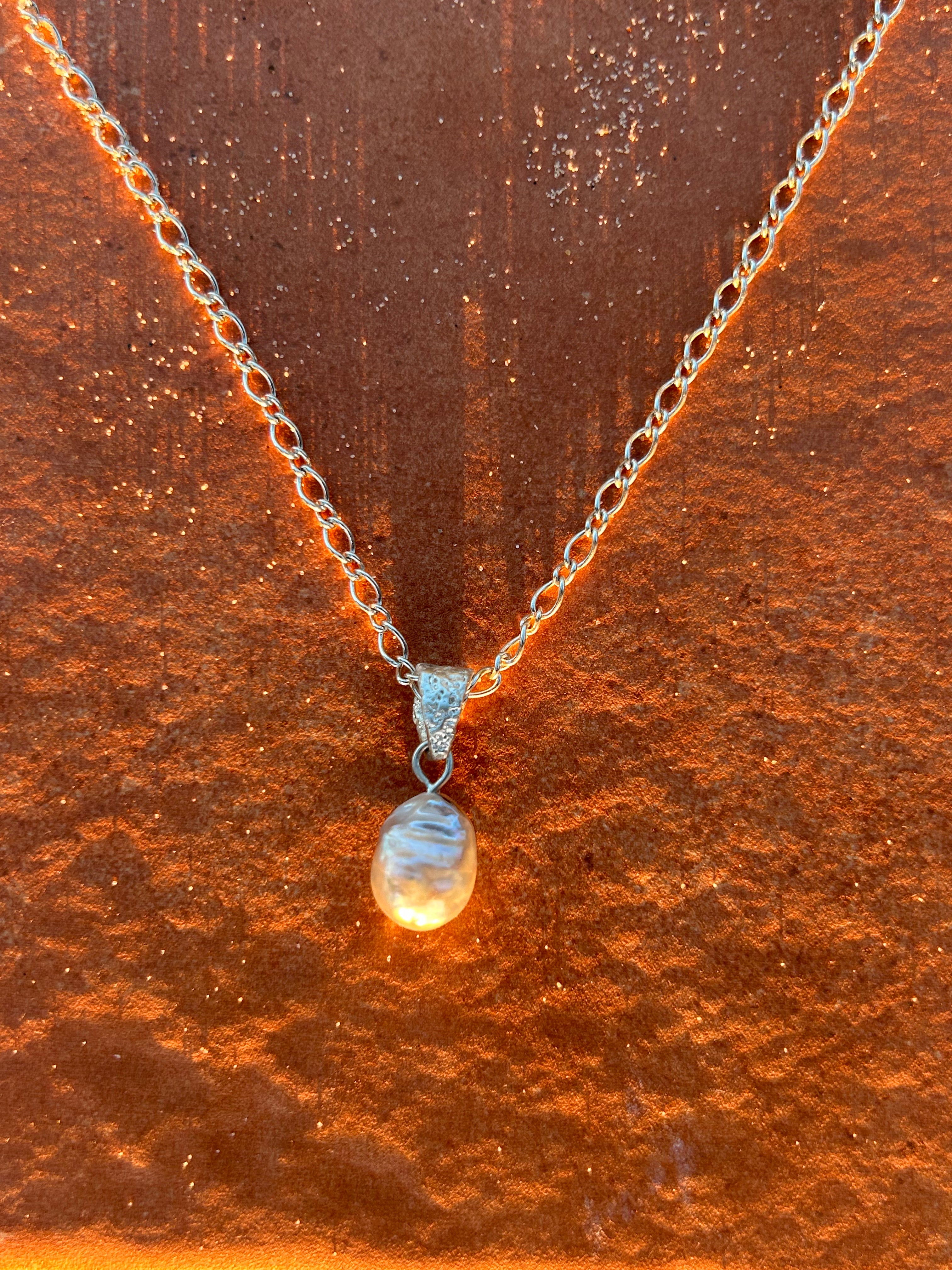 The South Sea Keshi Pearl Pendant