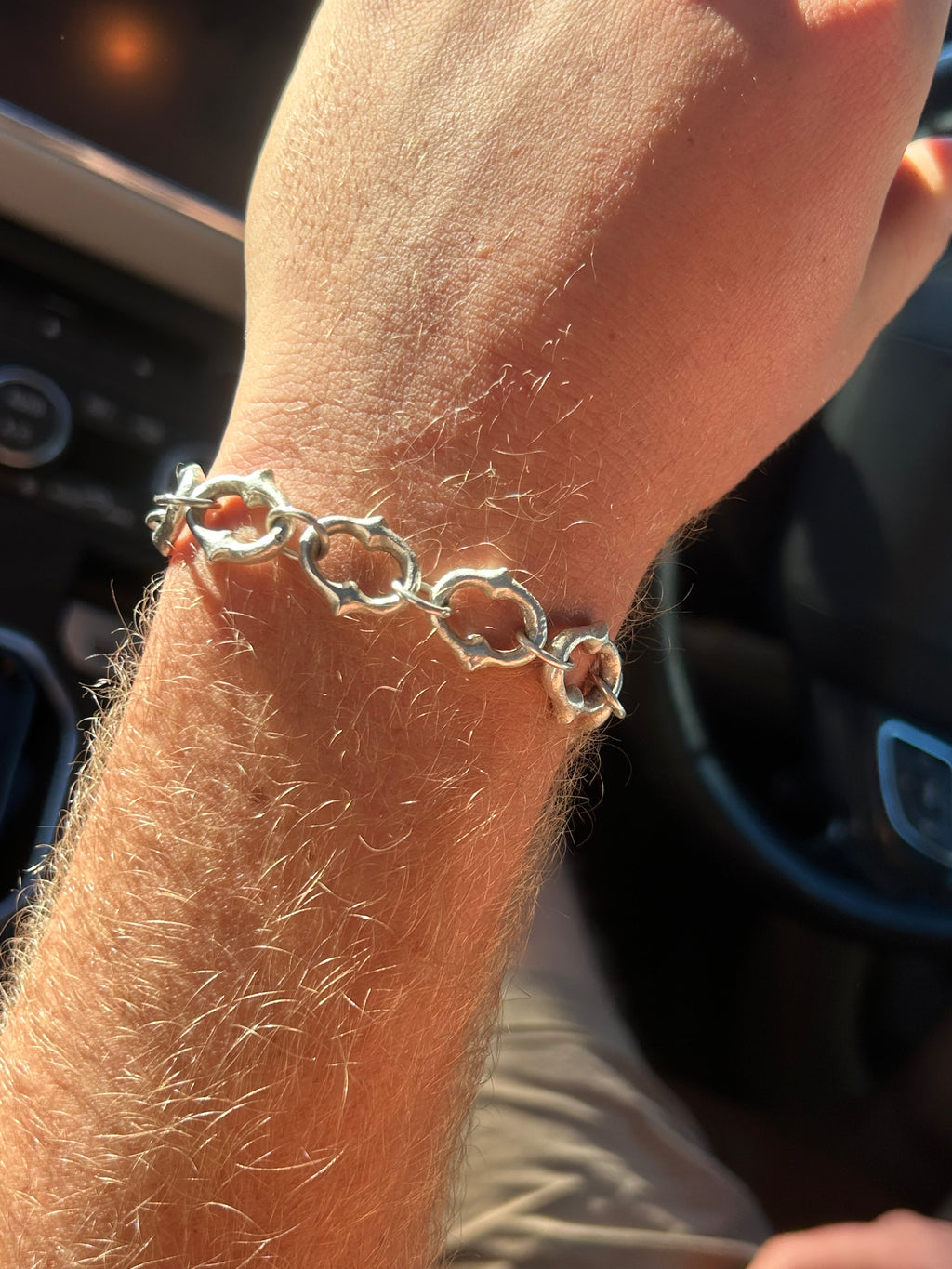 'Four Leaves' Clover Chain Bracelet