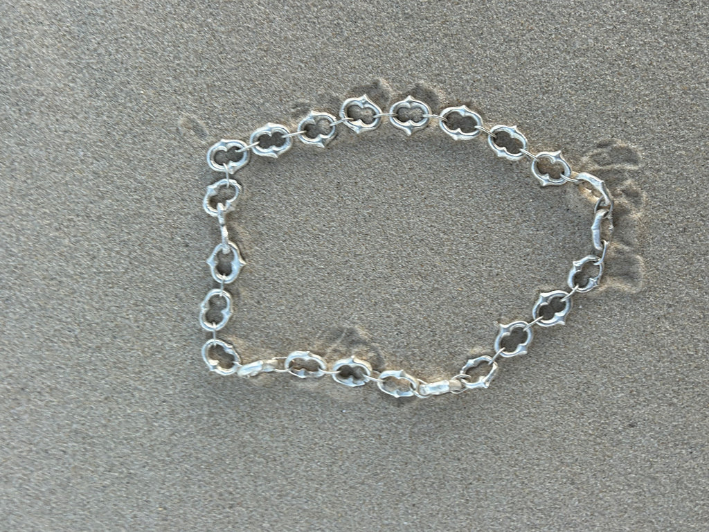 'Four Leaves' Clover Chain Necklace
