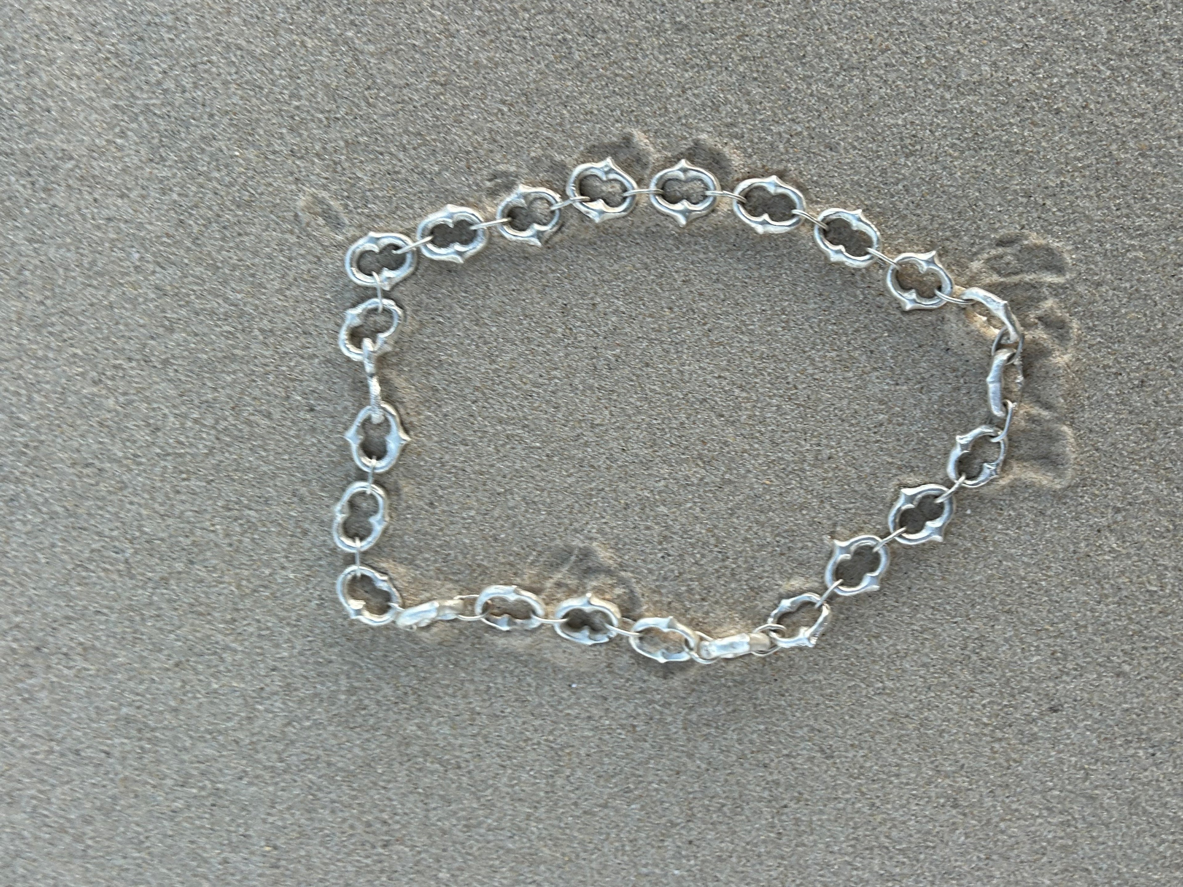 'Four Leaves' Clover Chain Necklace