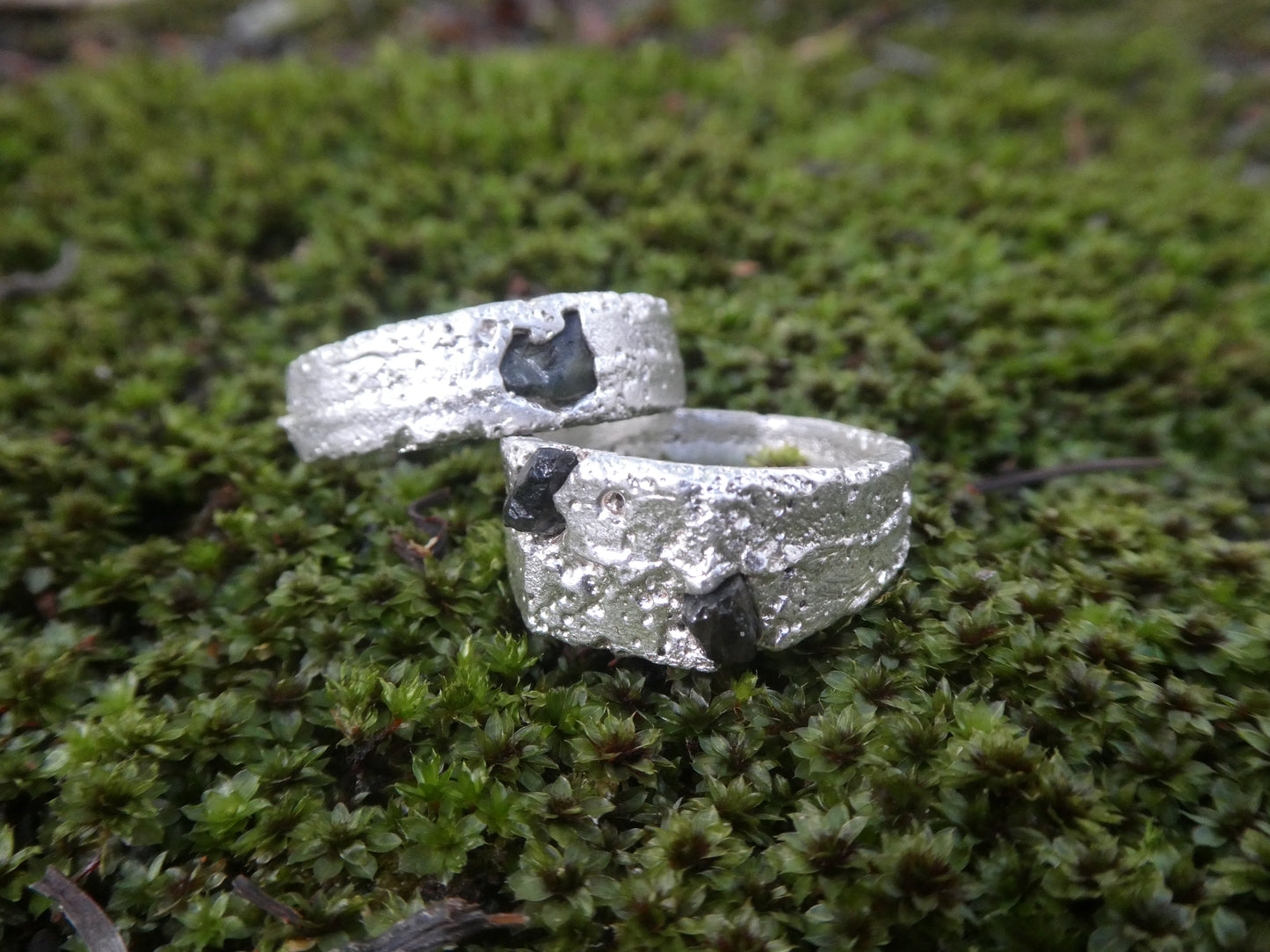 Arena Ring x Rough Green Australian Sapphire
