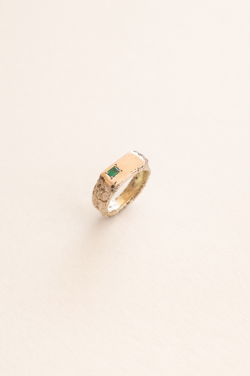 Colombian Cartagena Signet 14ct Gold