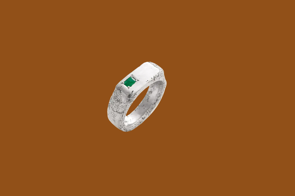The Cartagena Ring - Natural Colombian emerald